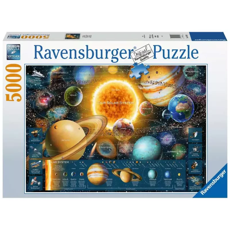 Puzzle - Ravensburger - 5000p - Système solaire