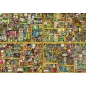 Puzzle - Ravensburger - 18000p - Colin Thompson - Bibliothèque magique XXL