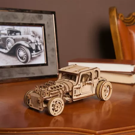 Maquette - Bois - Ugears - Hot Rod – Moteur Furieux