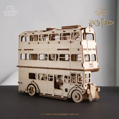 Maquette - Bois - Ugears - Harry Potter - Le Magicobus