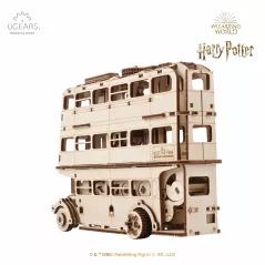 Maquette - Bois - Ugears - Harry Potter - Le Magicobus