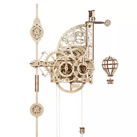 Maquette - Bois - Ugears - Horloge-Aéro