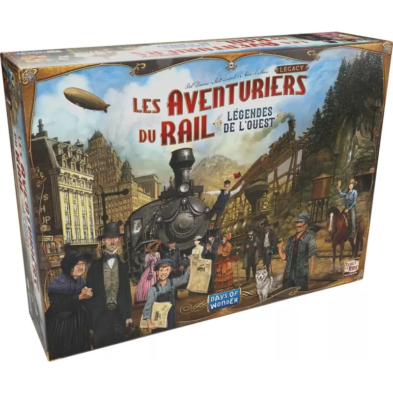 Les Aventuriers du Rail  - Legacy - Légendes de l’Ouest