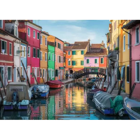 Puzzle - Ravensburger - 1000p - Burano - Italie