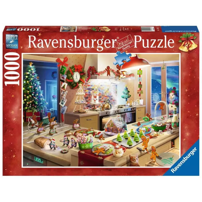 Puzzle - Ravensburger - 1000p - Les Bonhommes en Pain d'Épices