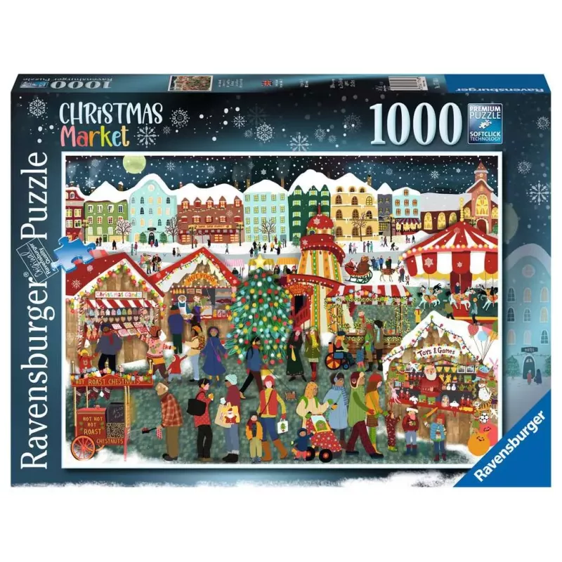 Puzzle - Ravensburger - 1000p - Le Marché de Noël