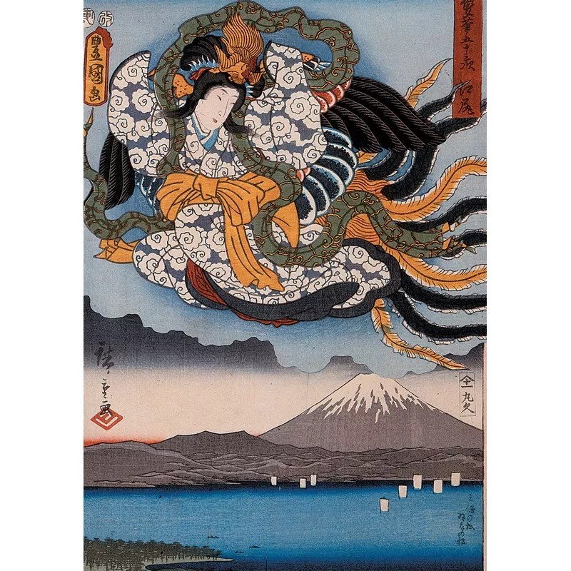 Puzzle - 1000p - Hiroshige - Amaterasu