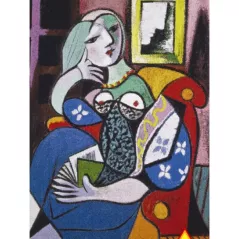 Puzzle - 1000p - Picasso - Femme avec un Livre