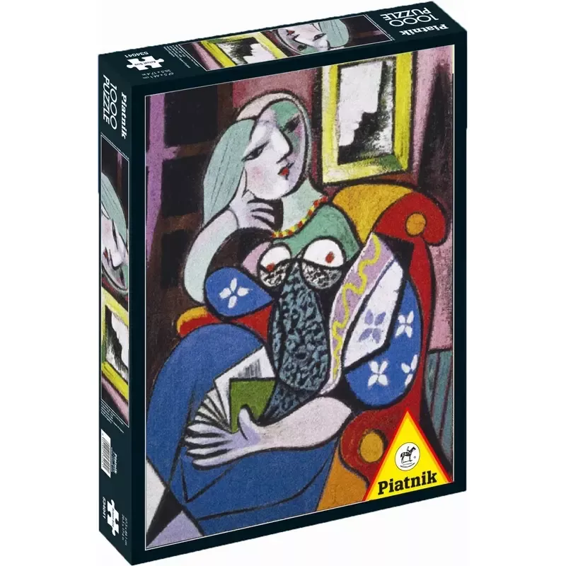 Puzzle - 1000p - Picasso - Femme avec un Livre