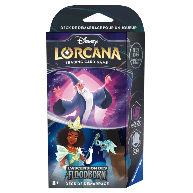 Lorcana - Deck Starter – Chapitre 2 – Ascension des Floodborn – Merlin / Tiana