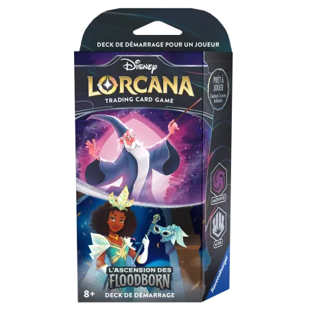 Lorcana - Deck Starter – Chapitre 2 – Ascension des Floodborn – Merlin / Tiana