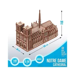 Maquette – Bois – Mr Playwood – Cathédrale Notre Dame