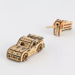 Maquette - Bois - Smartivity - Stem Wheels Rally Racer