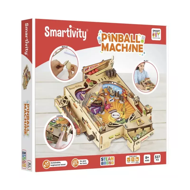 Maquette - Bois - Smartivity - Pinball Machine