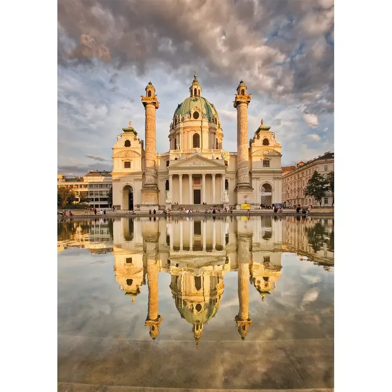 Puzzle - 1000p - Karlskirche Vienna