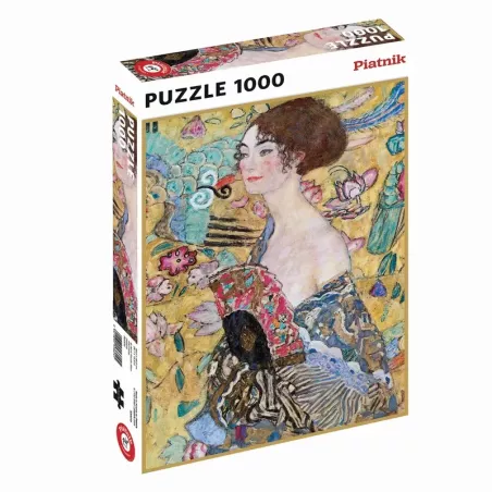 Puzzle - 1000p - Klimt - Dame à l'évantail