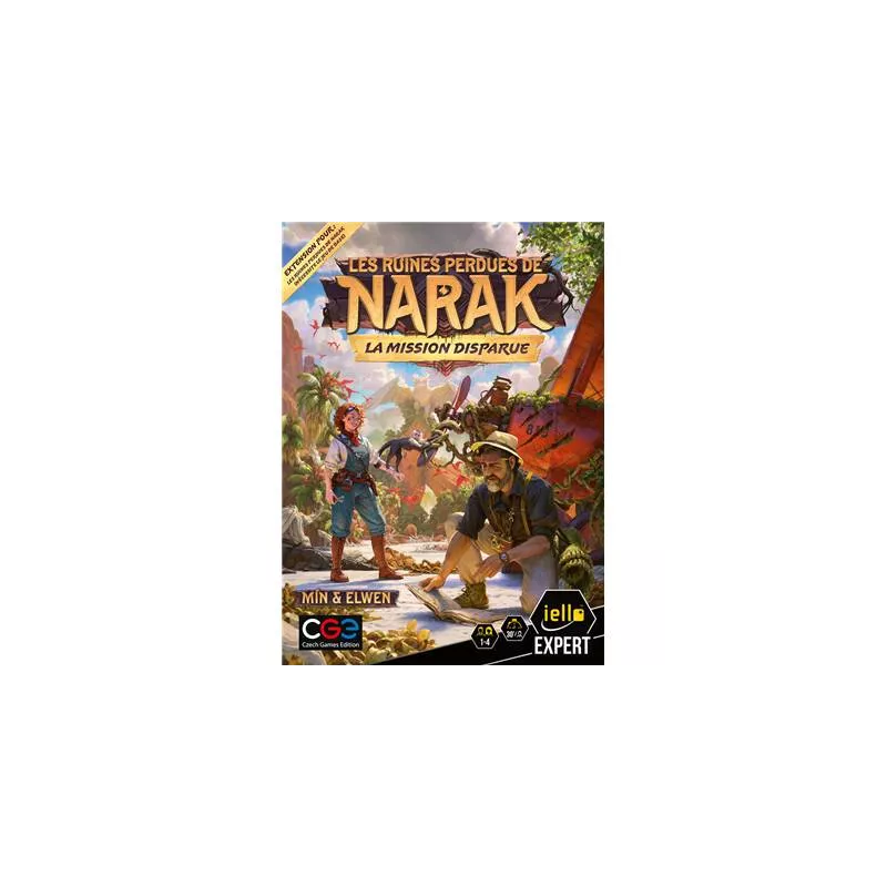 Les Ruines Perdues de Narak - Exension - Mission Disparue