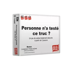 Personne n'a Testé ce Truc ?