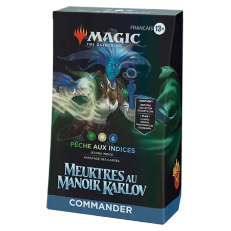 MTG - Deck Commander - Meurtres au manoir Karlov - Pêche aux Indices