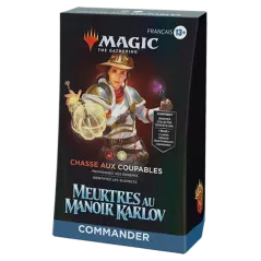 MTG - Deck Commander - Meurtres au manoir Karlov - Chasse aux Coupables