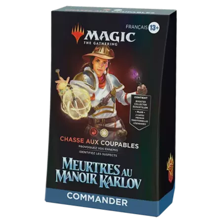 MTG - Deck Commander - Meurtres au manoir Karlov - Chasse aux Coupables