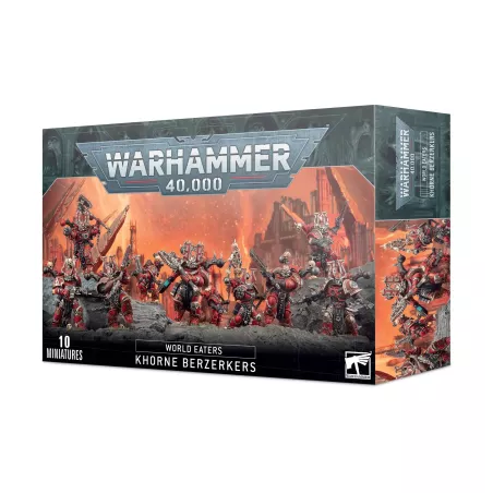 Warhammer 40 000 - World Eaters - Khorne Berzerkers