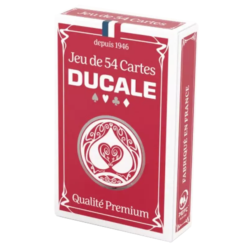 Ducale Origine - Jeu de 54 Cartes - étui carton