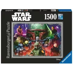 Puzzle - Ravensburger - 1500p - Boba Fett, chasseur de primes - Star Wars The Mandalorian