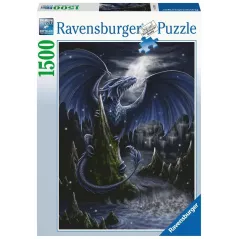 Puzzle - Ravensburger - 1500p - Le dragon bleu