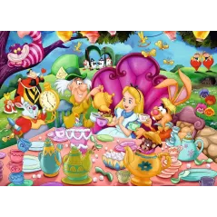 Puzzle - Ravensburger - 1000p - Disney - Alice au Pays des Merveilles