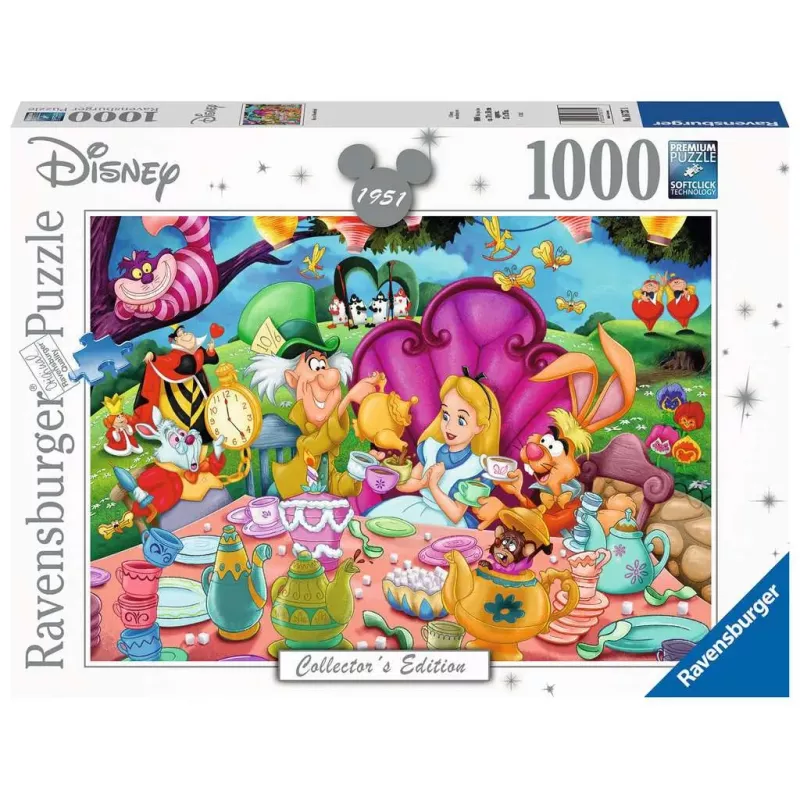 Puzzle - Ravensburger - 1000p - Disney - Alice au Pays des Merveilles