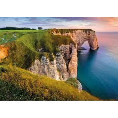 Puzzle - Nathan - 1000p - Vue sur les Falaises d’Étretat