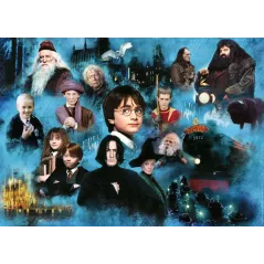 Puzzle - Ravensburger - 1000p - Le Monde Magique d'Harry Potter