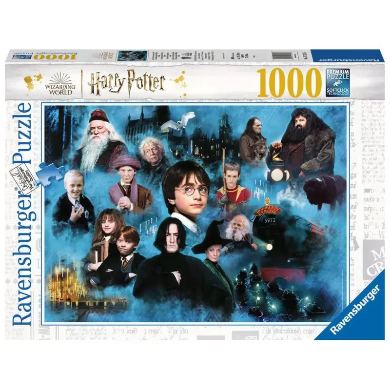 Puzzle - Ravensburger - 1000p - Le Monde Magique d'Harry Potter