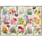 Puzzle - Ravensburger - 1000p - Affiches de Fleurs du Jardin