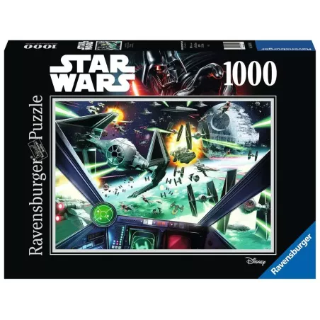 Puzzle - Ravensburger - 1000p - Star Wars - Cockpit du X-Wing