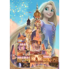 Puzzle - Ravensburger - 1000p - Château Disney Princesse - Raiponce