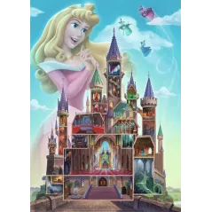 Puzzle - Ravensburger - 1000p - Château Disney Princesse - Aurore