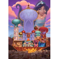 Puzzle - Ravensburger - 1000p - Château Disney Princesse - Jasmine