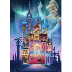 Puzzle - Ravensburger - 1000p - Château Disney Princesse - Cendrillon