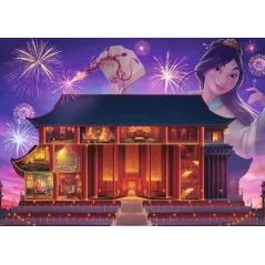 Puzzle - Ravensburger - 1000p - Château Disney Princesse - Mulan