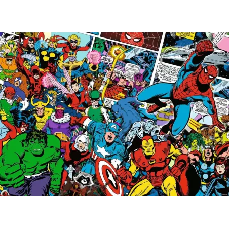 Puzzle - Ravensburger - 1000p - Marvel (Challenge Puzzle)