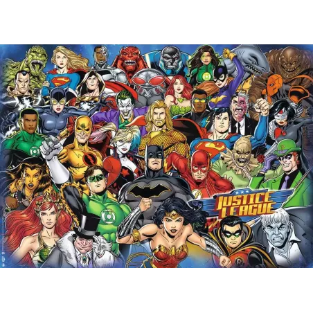 Puzzle - Ravensburger - 1000p - DC Comics (Challenge Puzzle)