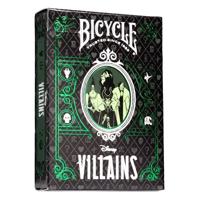 Bicycle Ultimates - Disney Villains Vert