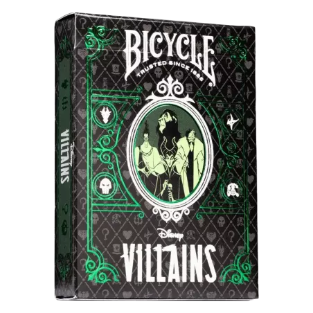 Bicycle Ultimates - Disney Villains Vert