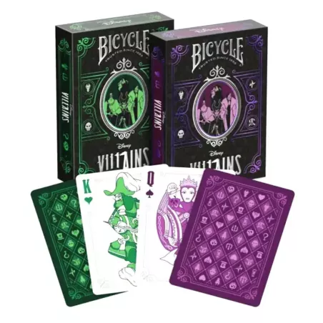 Bicycle Ultimates - Disney Villains Vert