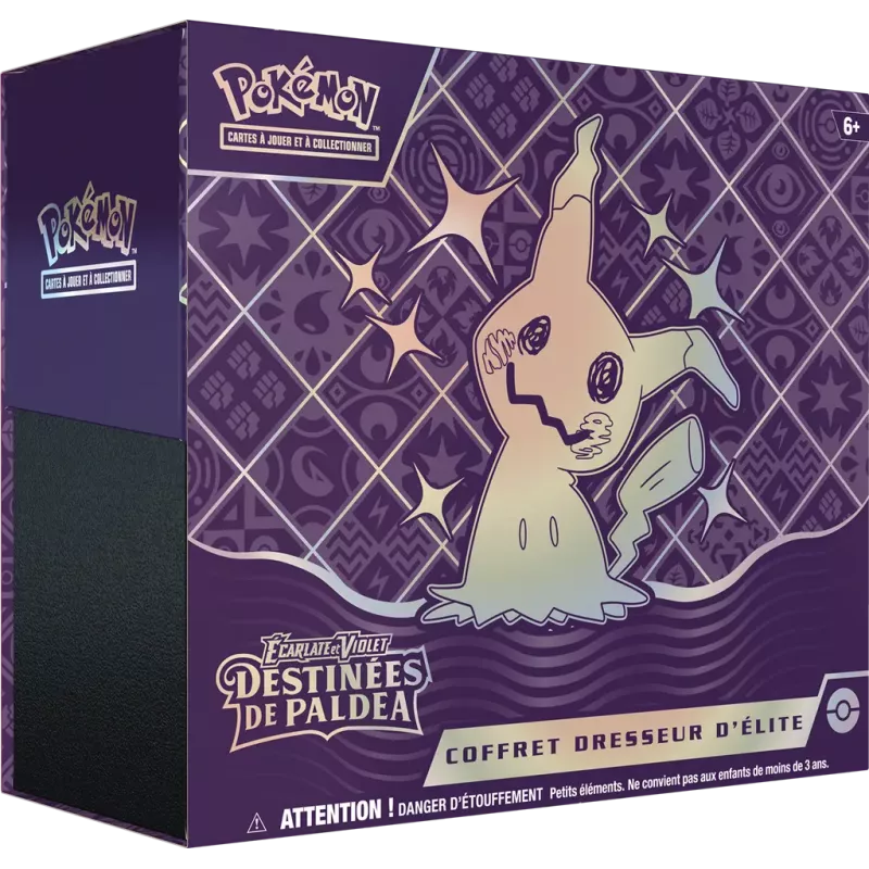 Pokémon – Coffret Dresseur d’Élite – EV04.5 - Destinée à Paldéa - Mimiqui