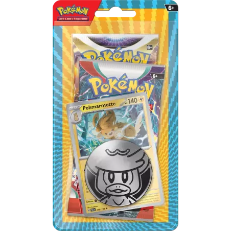 Pokémon - Pack 2 Boosters - Janvier 2024 - Pohmarmotte