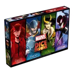 Dice Throne - Marvel – Thor, Loki, Spiderman, Scarlet Witch