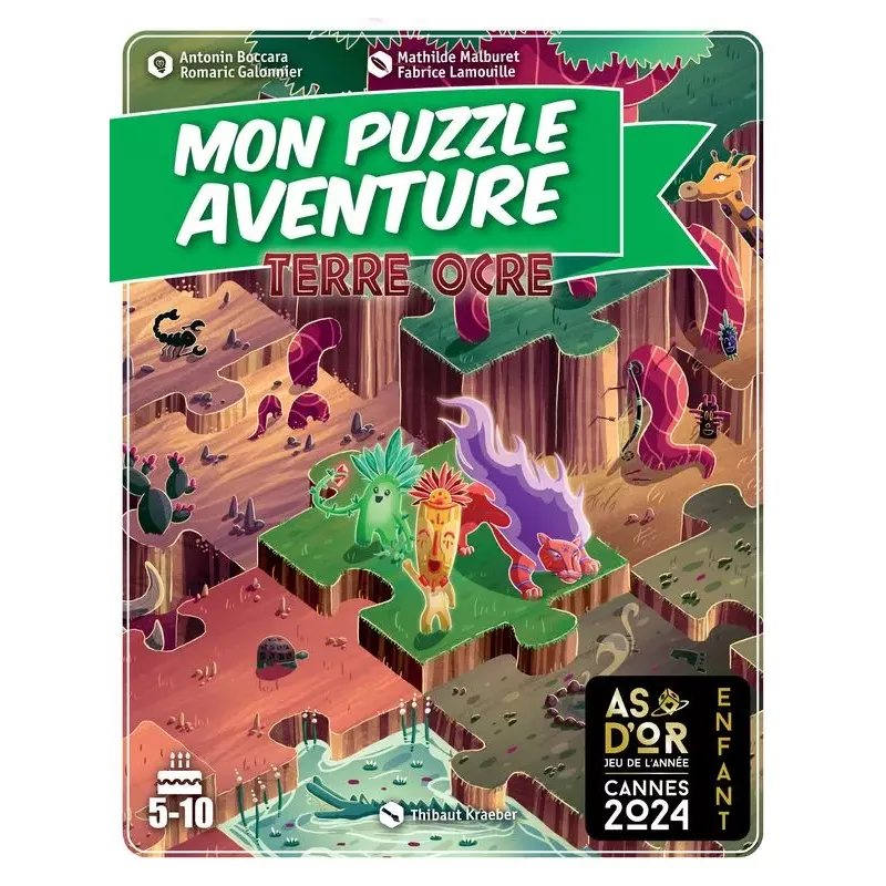 Mon Puzzle Aventure - Voyage en Terre Ocre